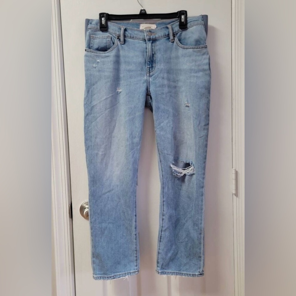Hatch OverTheBump Straight Maternity  Jeans 27